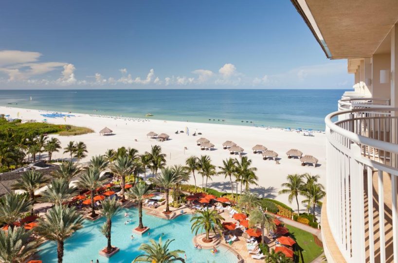 JW Marriott Marco Island Beach Resort pool and beach